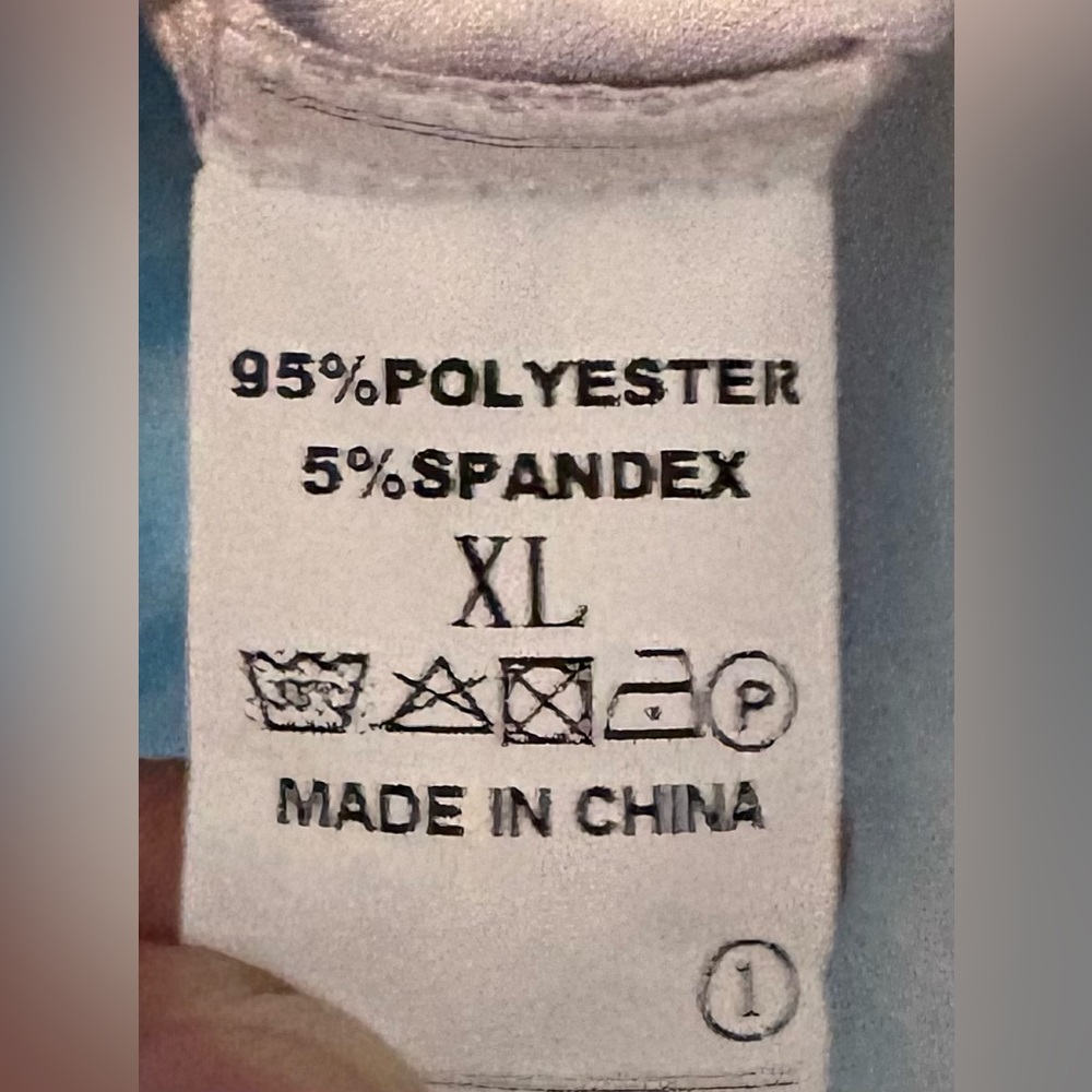 Trac Turquoise and Purple Tie-Dye Muscle Tee - Picture 3 of 5